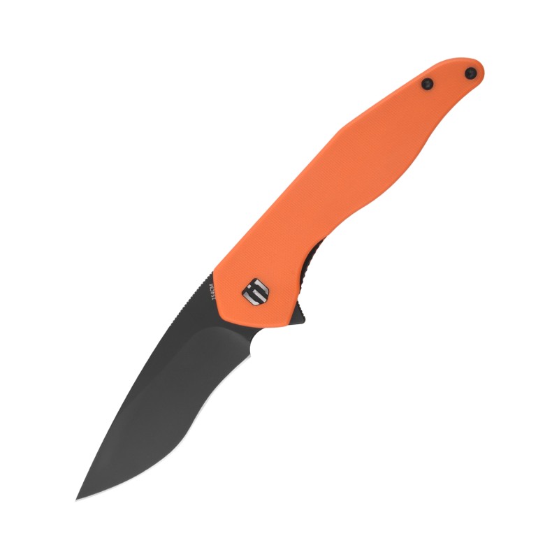 Shieldon Viper Pocket Knife Black DLC Finish 154CM Steel Blade G10 Handle Nested Liner Lock Folding Knife Qualified as Outdoor Knife
