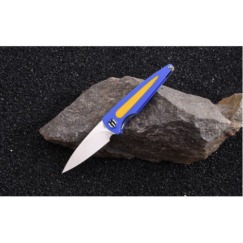 Shieldon Colibri Pocket Knife 154CM Steel 2.91'' Blade G10 Handle Titanium Pocket Clip Folding Knife, Nested Liner Lock EDC Knife